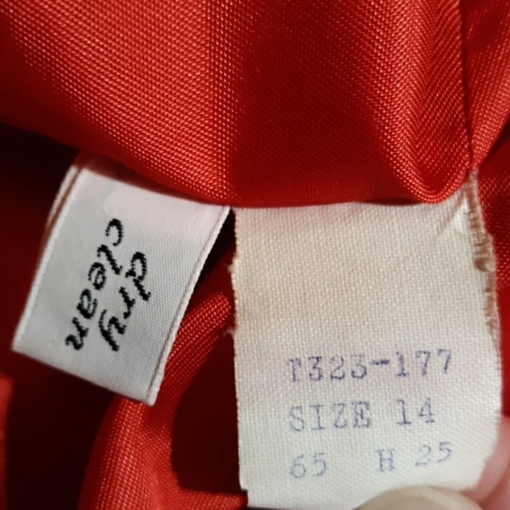 Vintage red Pendleton blazer business sz 14 wool